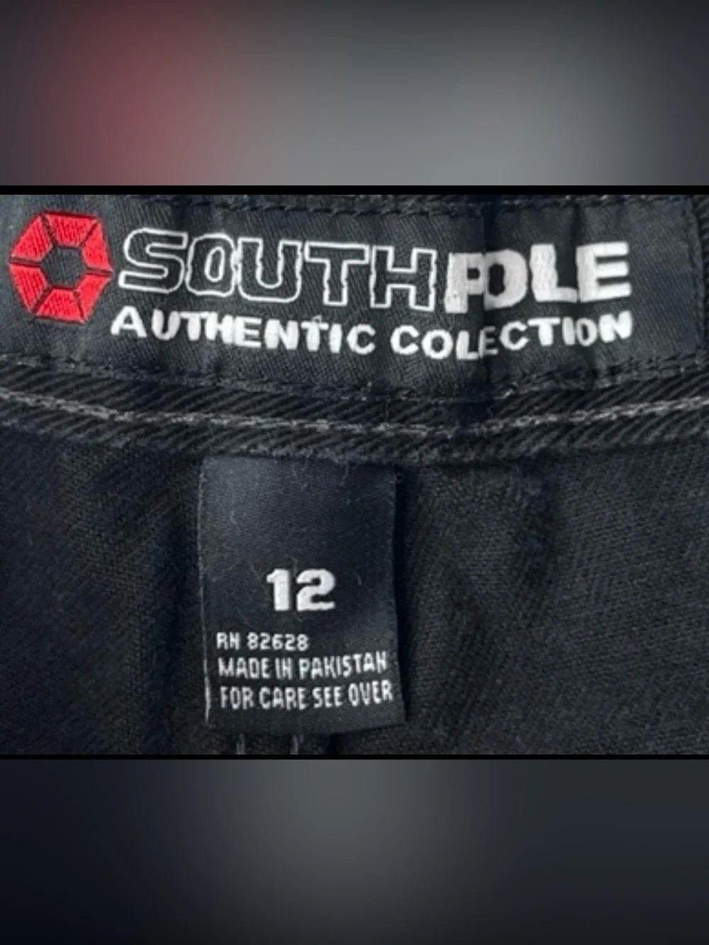 South Pole Black Cargo Shorts for Men